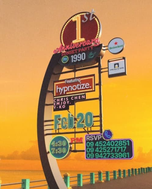 1990 Bar One Year Anniversary