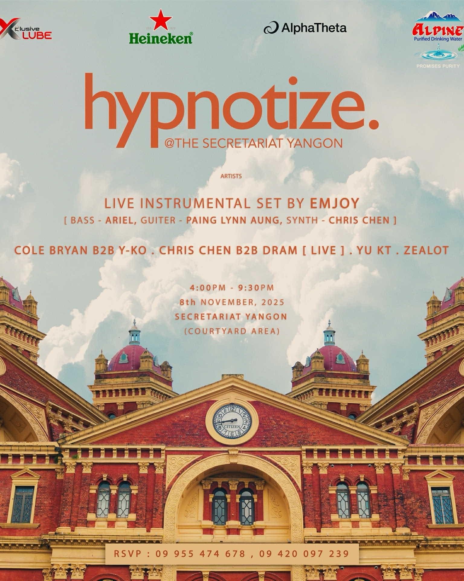 Hypnotize @ The Secretariat
