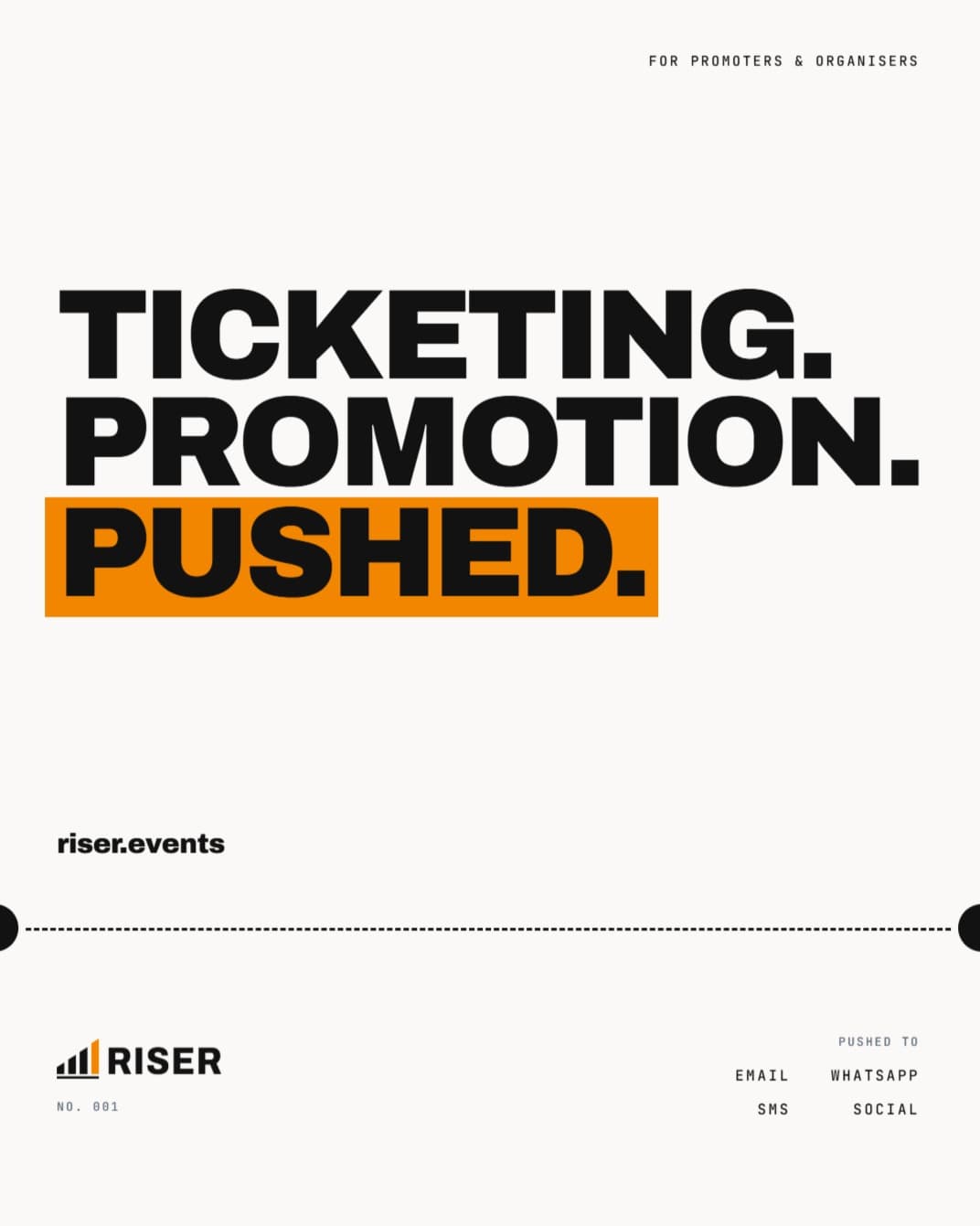 Riser banner
